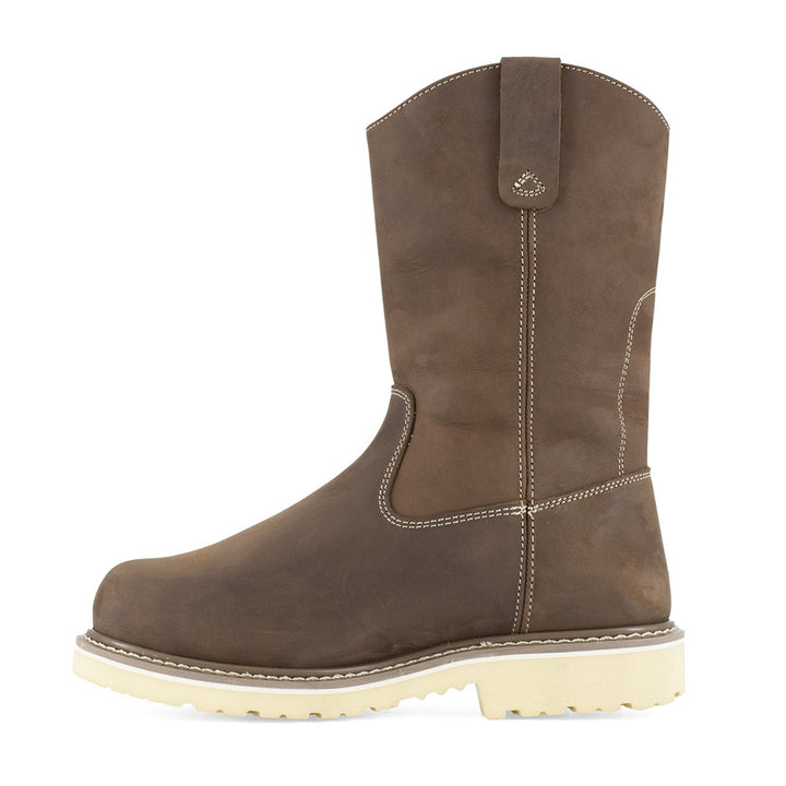 Iron Age Solidifier Composite Toe Wellington with Cushguard Internal Met Guard Pull On Work Boot IA5092