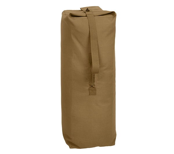 Rothco Coyote Brown Top Load Canvas Duffle Bag 3500