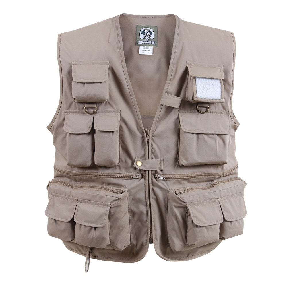Rothco Khaki Travel Vest - 7546