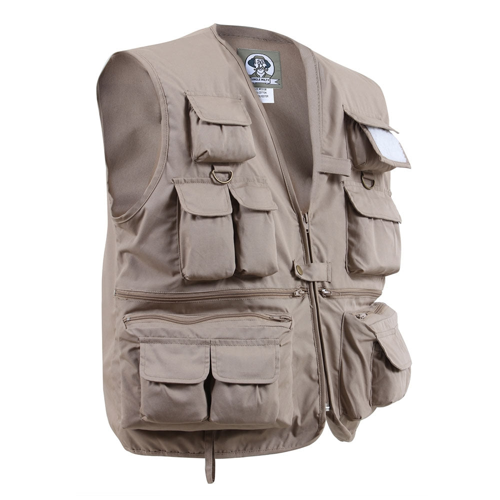 Rothco Khaki Travel Vest - 7546