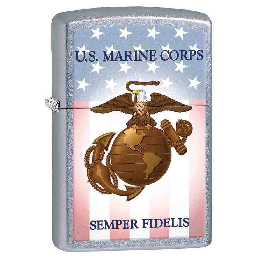 Zippo  USMC  Semper Fidelis Llghter 15273
