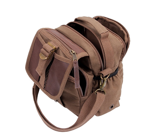 Rothco Canvas n Leather Travel Shoulder Bag 2815