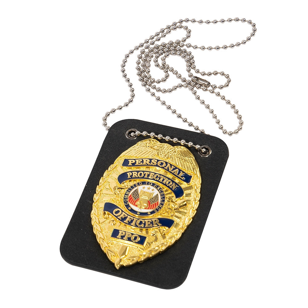 Rothco Low Profile Leather Badge Holder - 11311