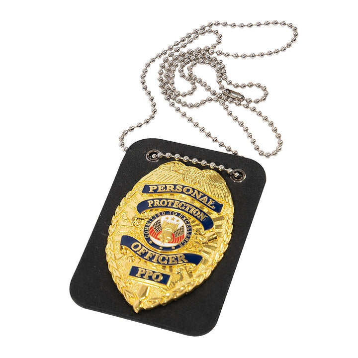 Rothco Low Profile Leather Badge Holder - 11311