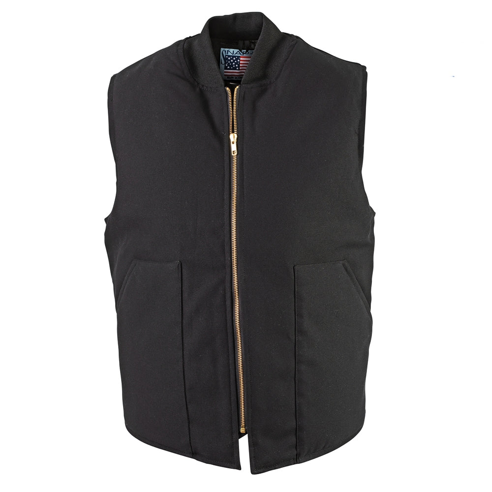 Snap N Wear Black Cotton Duck Vest - 320