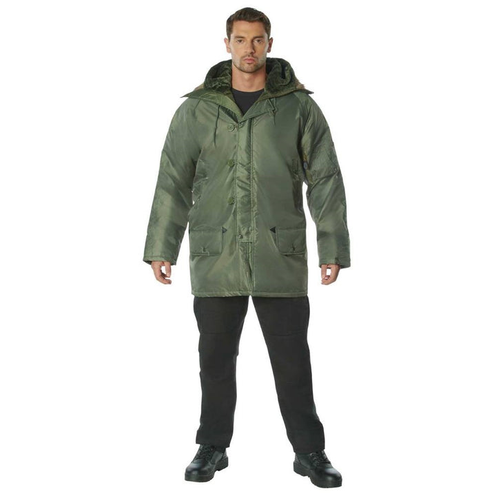 Rothco Sage Green N-3B Parka Jacket - 9387