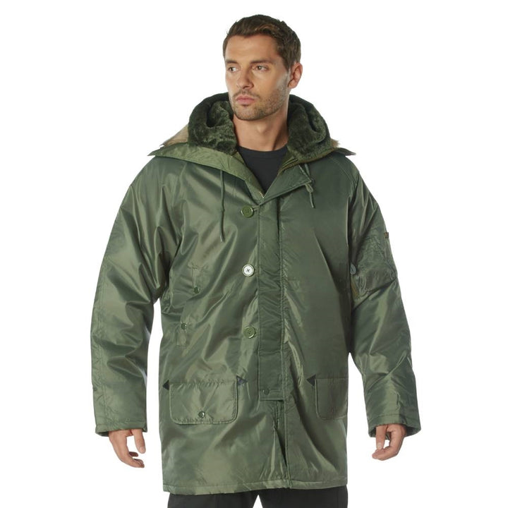 Rothco Sage Green N-3B Parka Jacket - 9387