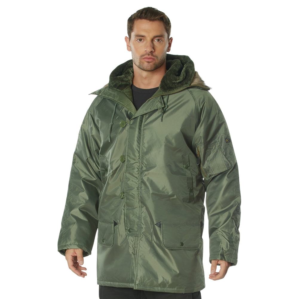 Rothco Sage Green N-3B Parka Jacket - 9387