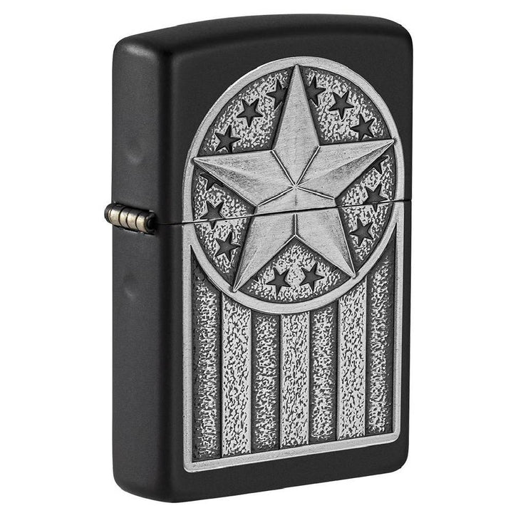 Zippo American Metal Emblem Lighter - 49639
