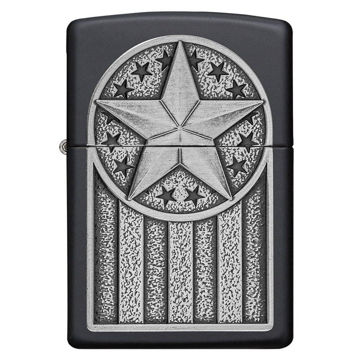 Zippo American Metal Emblem Lighter - 49639