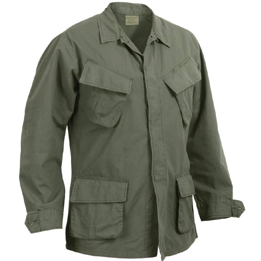 Rothco Olive Drab Vintage Vietnam Shirt 4687