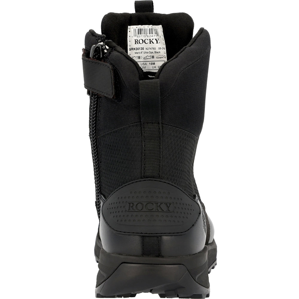 Rocky Ultra Ops Soft Toe Tactical Side Zipper Public Service Boot RKD0130