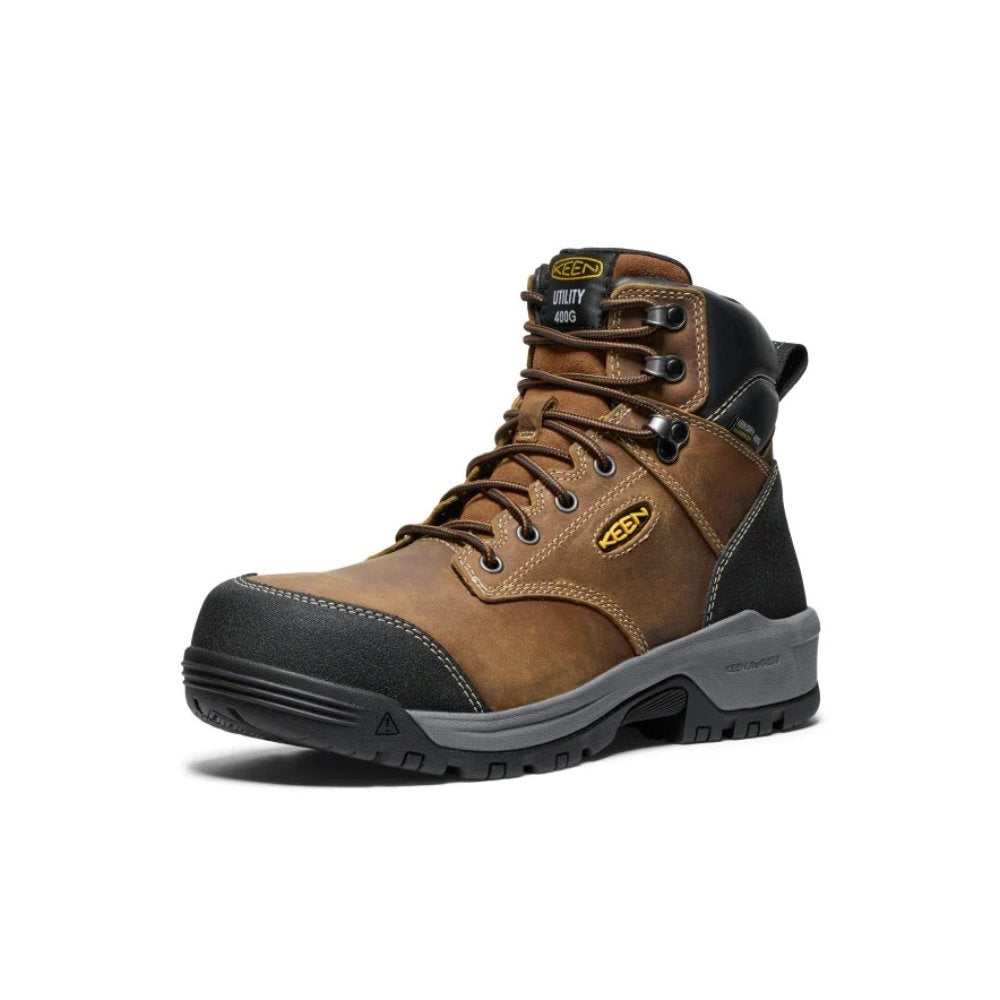 Keen Utility Evanston Insulated Waterproof Carbon Fiber Toe Work Boot 1029845