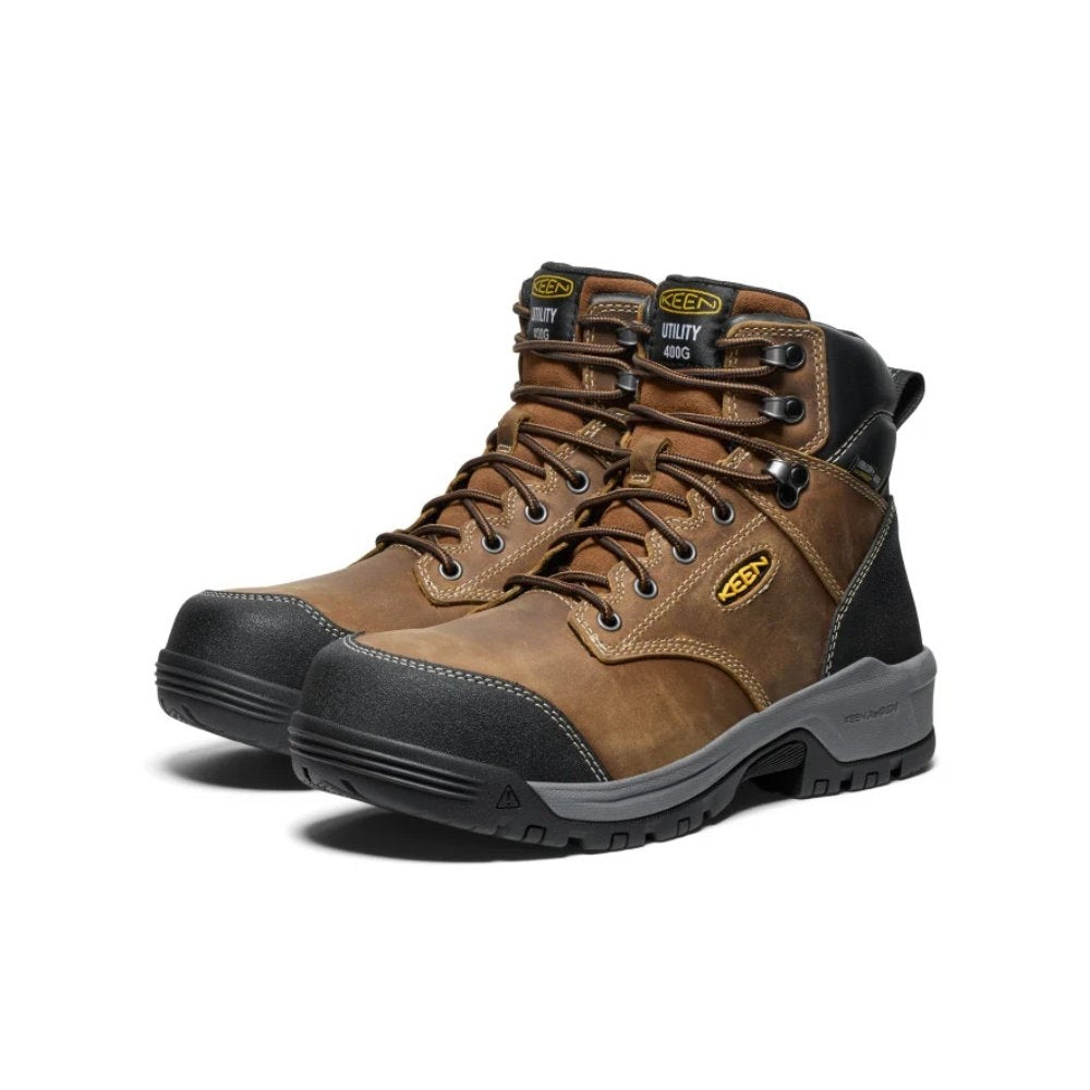 Keen Utility Evanston Insulated Waterproof Carbon Fiber Toe Work Boot 1029845