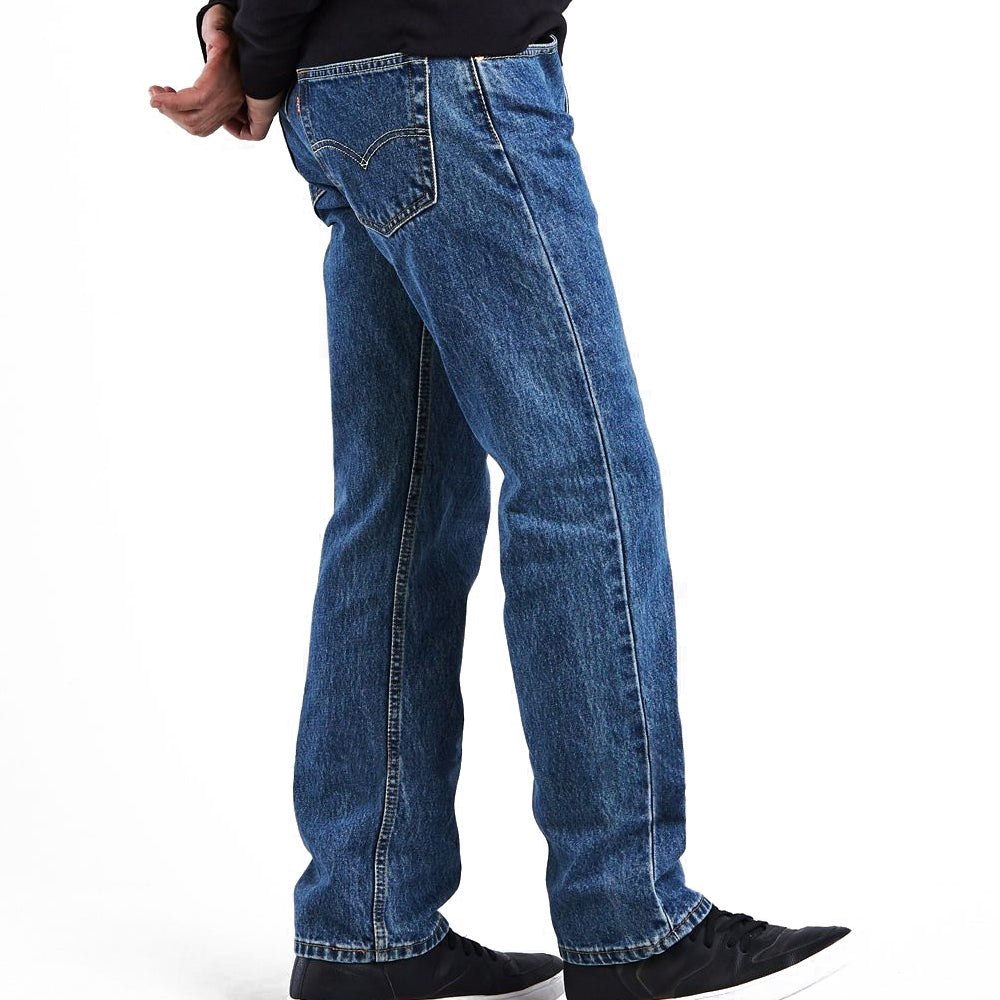 Levis 505 Medium Stonewash Jeans - 505-4891