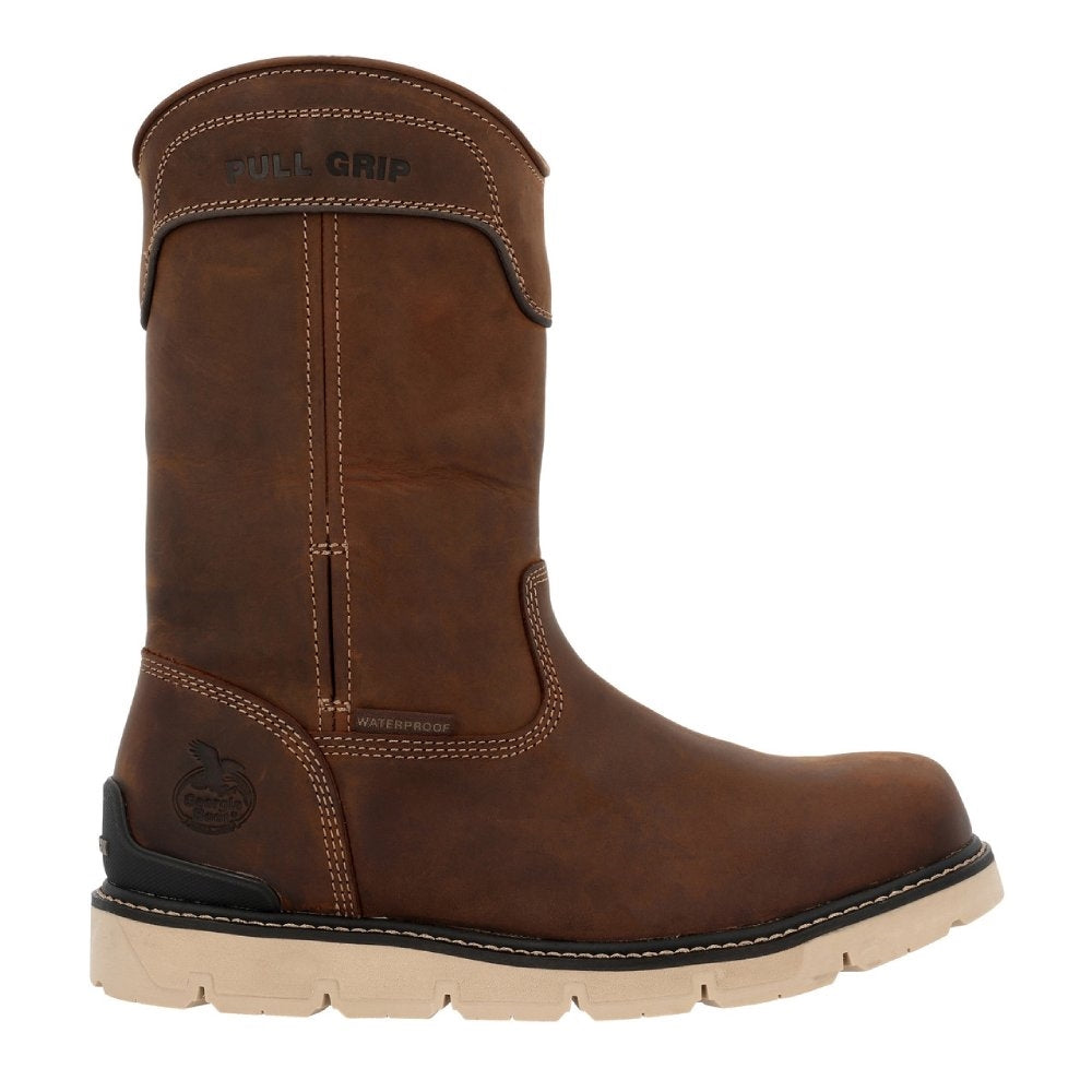 Georgia Carbon Flex Waterproof Pull On Carbon Toe Work Boot GB00716