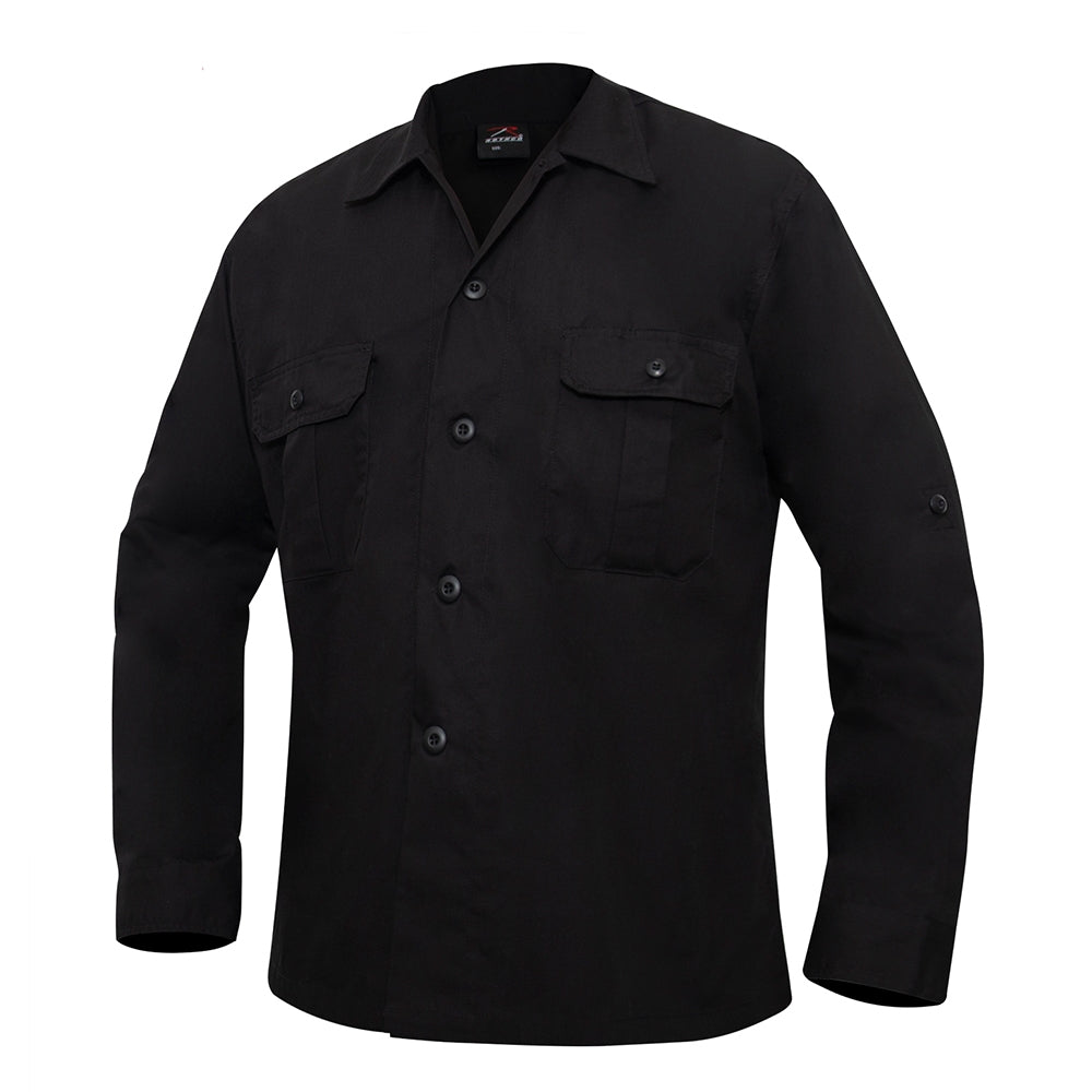 Rothco Black Lightweight Tactical Shirt  - 10725