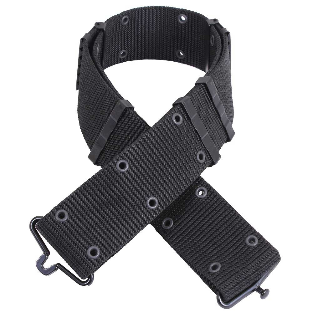 Rothco Black Pistol Belt - 9066