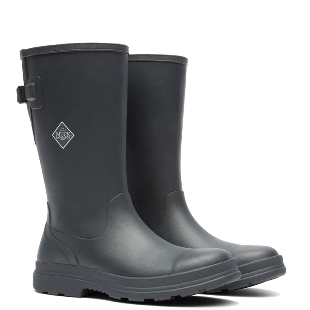 Muck Rainscape 12 Inch Adjustable Waterproof Soft Toe Work Boot MRS12M00