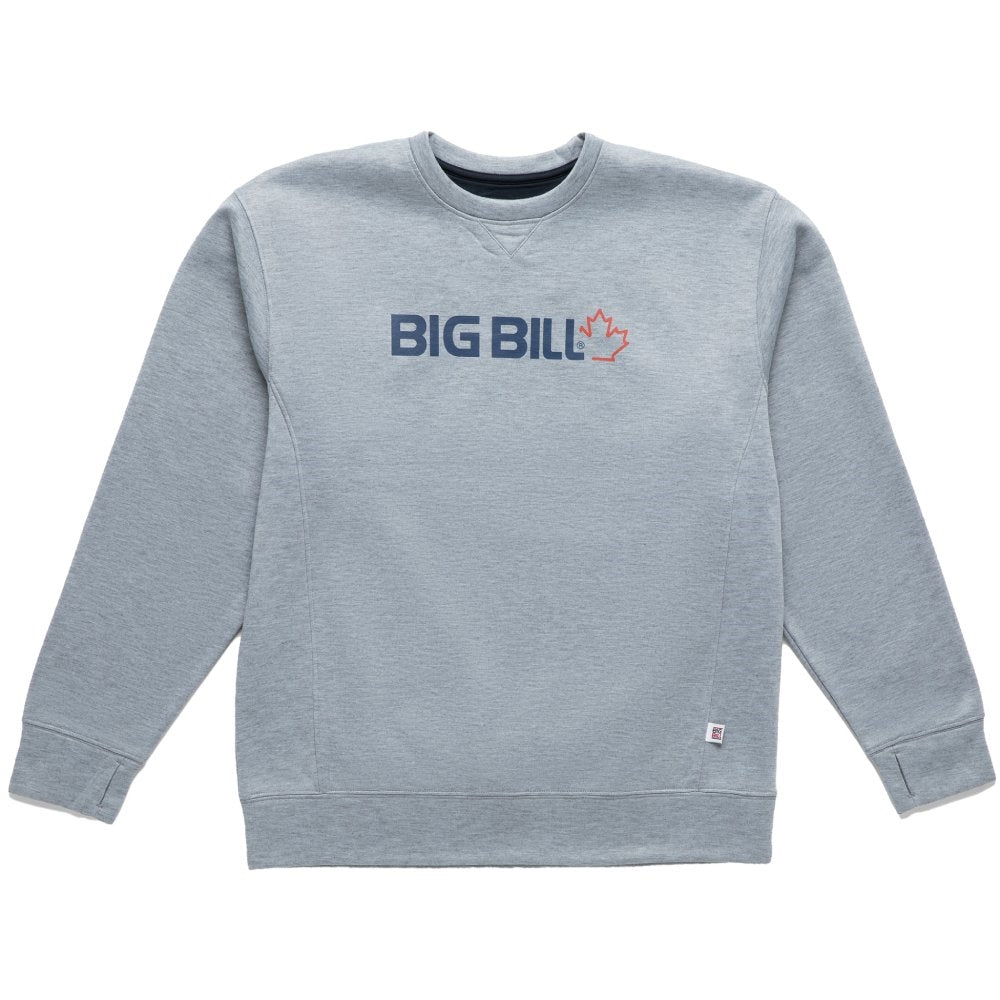 Big Bill Technical Fleece Crewneck with Graphic Logo BBFL70