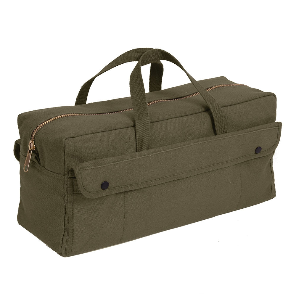 Rothco Canvas Jumbo Tool Bag With Brass Zipper 7263