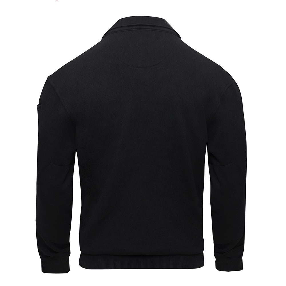 Rothco Black Heavy Duty Zip Workshirt - 7650