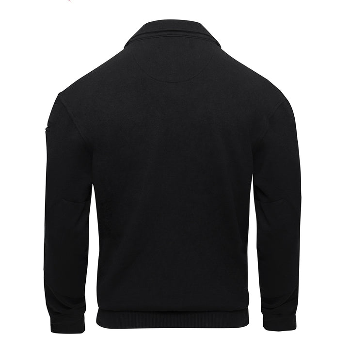 Rothco Black Heavy Duty Zip Workshirt - 7650
