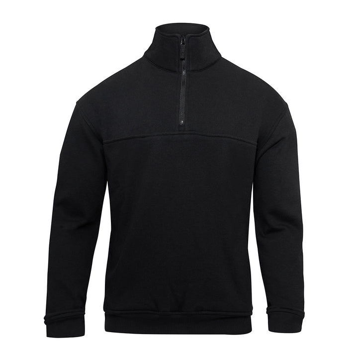 Rothco Black Heavy Duty Zip Workshirt - 7650