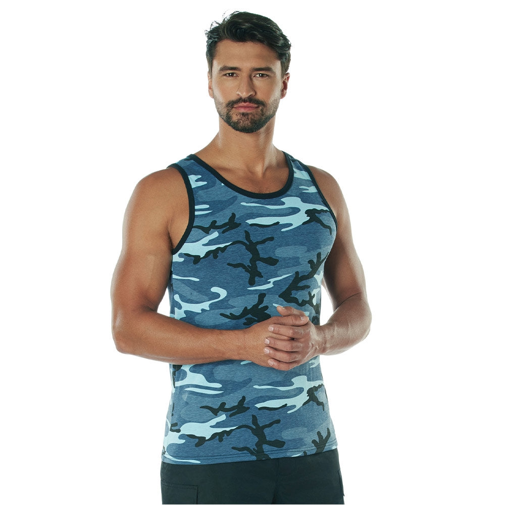 Rothco Sky Blue Camo Tank Top - 67705