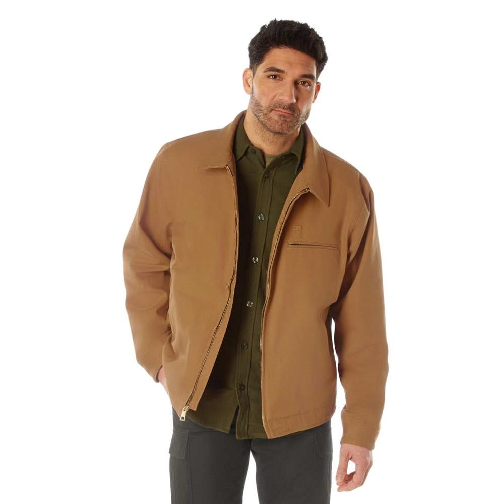 Rothco Work Brown Canvas Work Jacket 92505