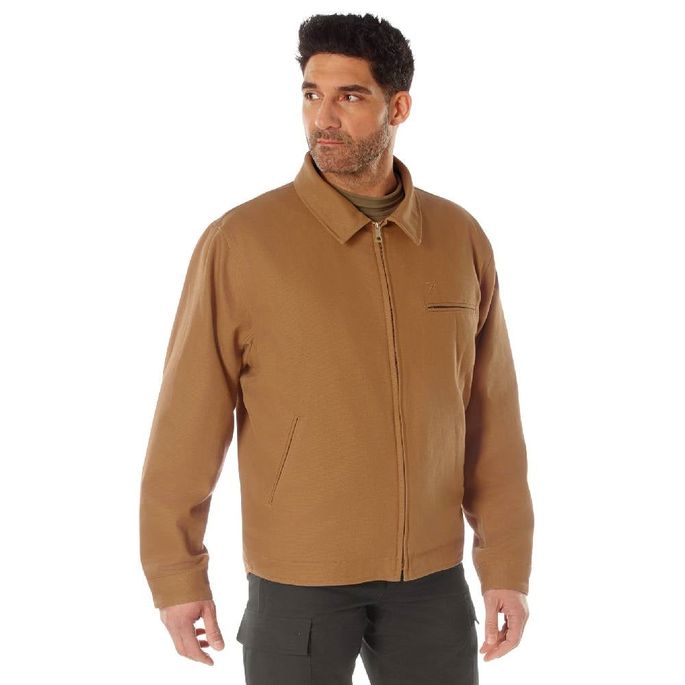 Rothco Work Brown Canvas Work Jacket 92505