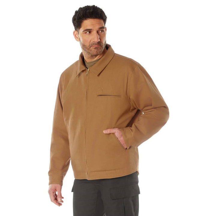 Rothco Work Brown Canvas Work Jacket 92505