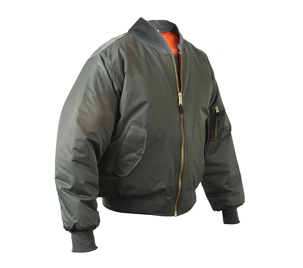 Rothco Sage Green MA-1 Flight Jacket 7323