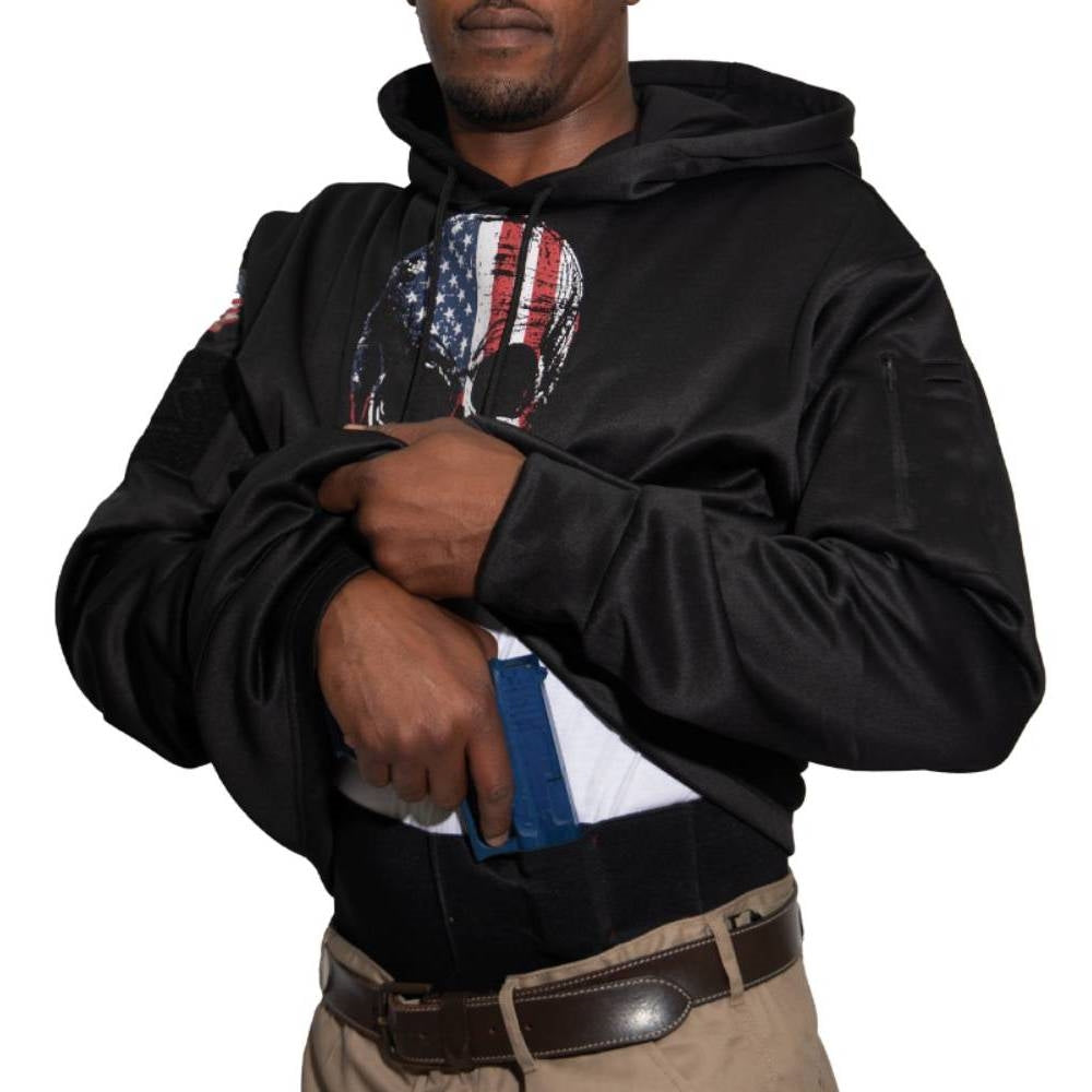 Rothco Bearded Skull Concealed Carry Hoodie  52080