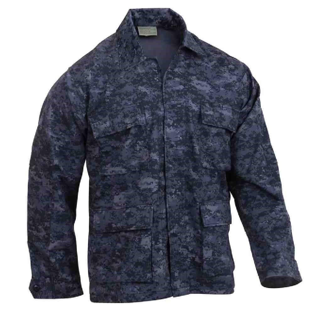 Rothco Midnight Digital Camo BDU Shirt 5751