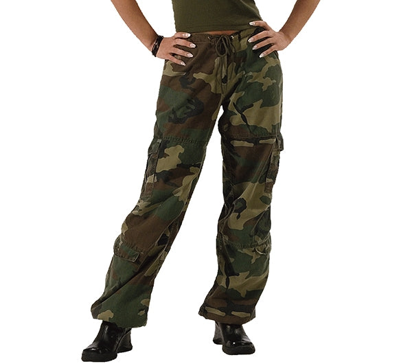 Rothco Womens Vintage Woodland Camo Pants 3386