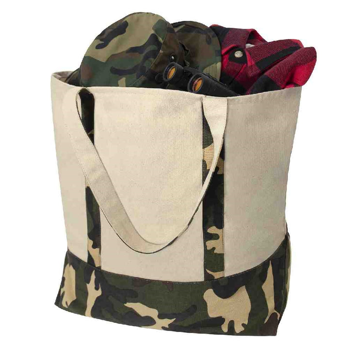 Rothco Large Camo Canvas Tote Bag 2426