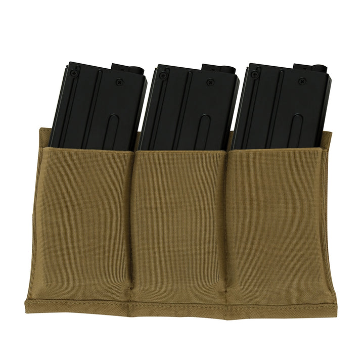 Rothco Lightweight 3Mag Elastic Retention Pouch - 5956