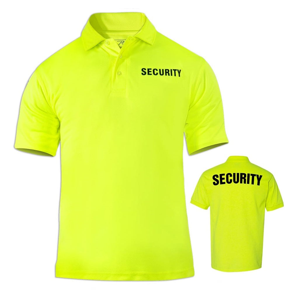 Rothco Moisture Wicking Security Polo Shirt - 32170