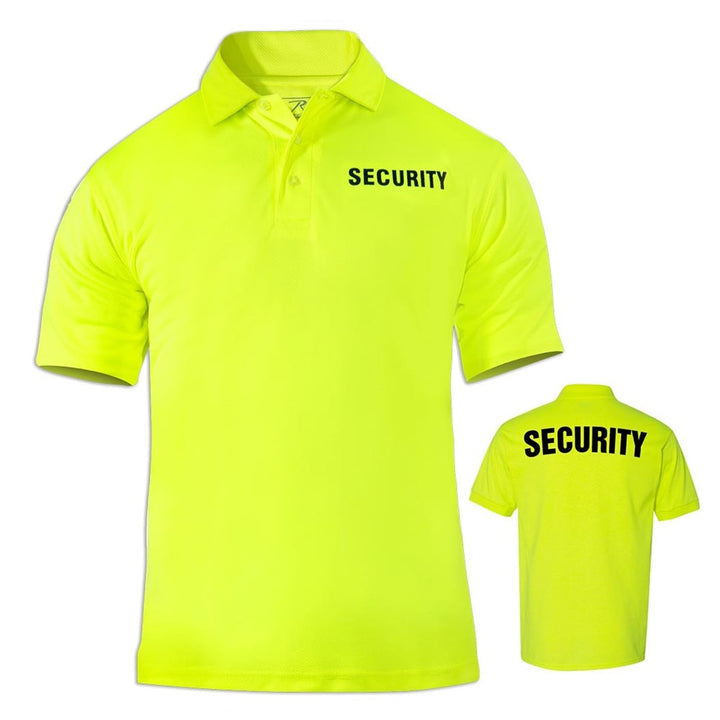 Rothco Moisture Wicking Security Polo Shirt - 32170