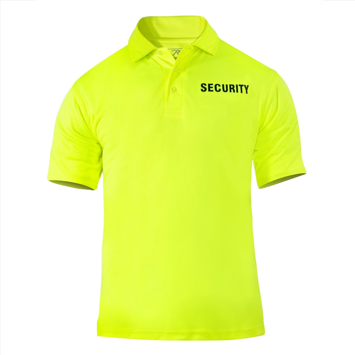 Rothco Moisture Wicking Security Polo Shirt - 32170