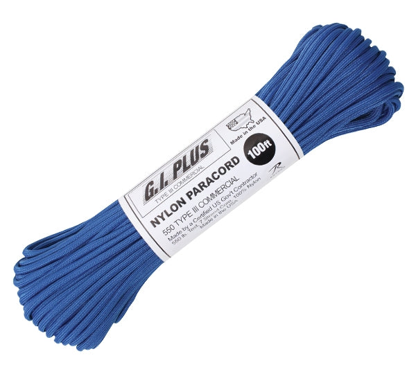 Navy Rope Knife Rothco 100 Foot Nylon Paracord - 148 – Army Navy USA