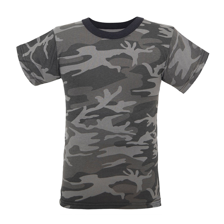Rothco Kids Black Camo T-Shirt - 2174