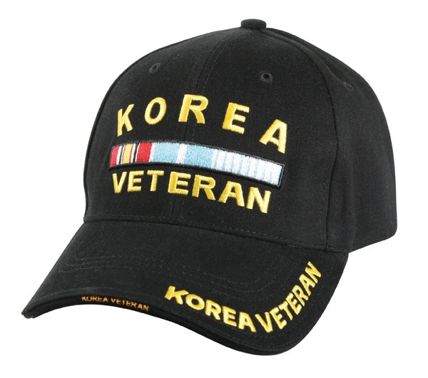 Rothco Black Korean Veteran Cap - 9421