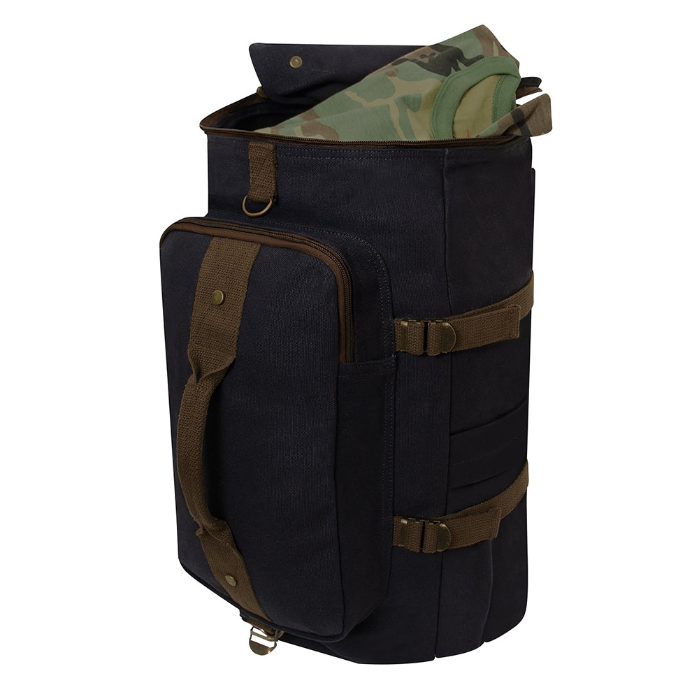 Rothco Convertible Canvas Duffle Backpack 2516