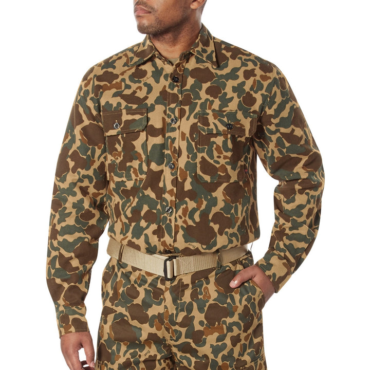 Rothco X Bear Archery Fred Bear Camo Flannel Shirt 19080
