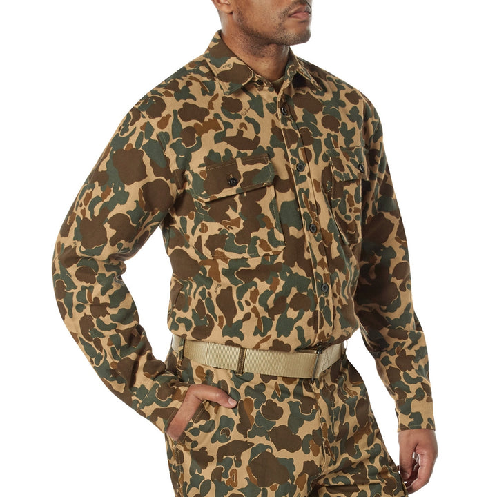 Rothco X Bear Archery Fred Bear Camo Flannel Shirt 19080