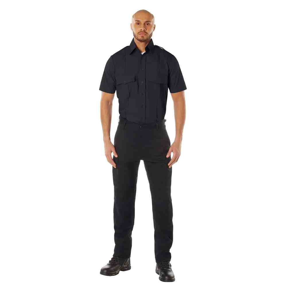 Rothco Navy Short Sleeve Uniform Shirt 30020