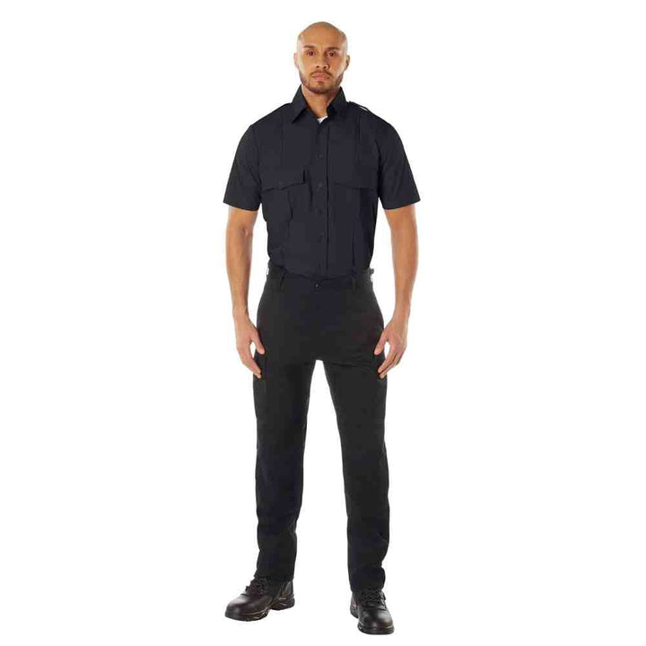 Rothco Navy Short Sleeve Uniform Shirt 30020