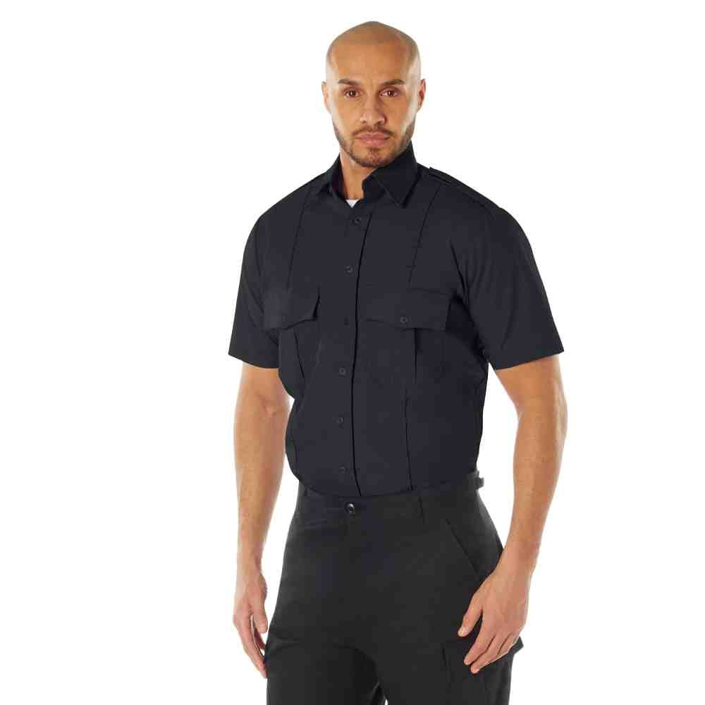 Rothco Navy Short Sleeve Uniform Shirt 30020